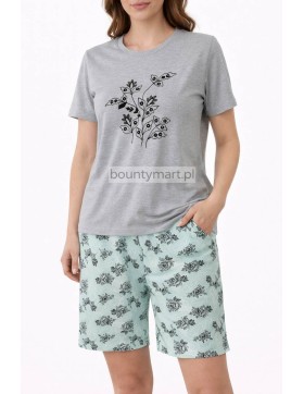 Komplet Piżama damska krótka z bawełny  Rozmiar L-4XL