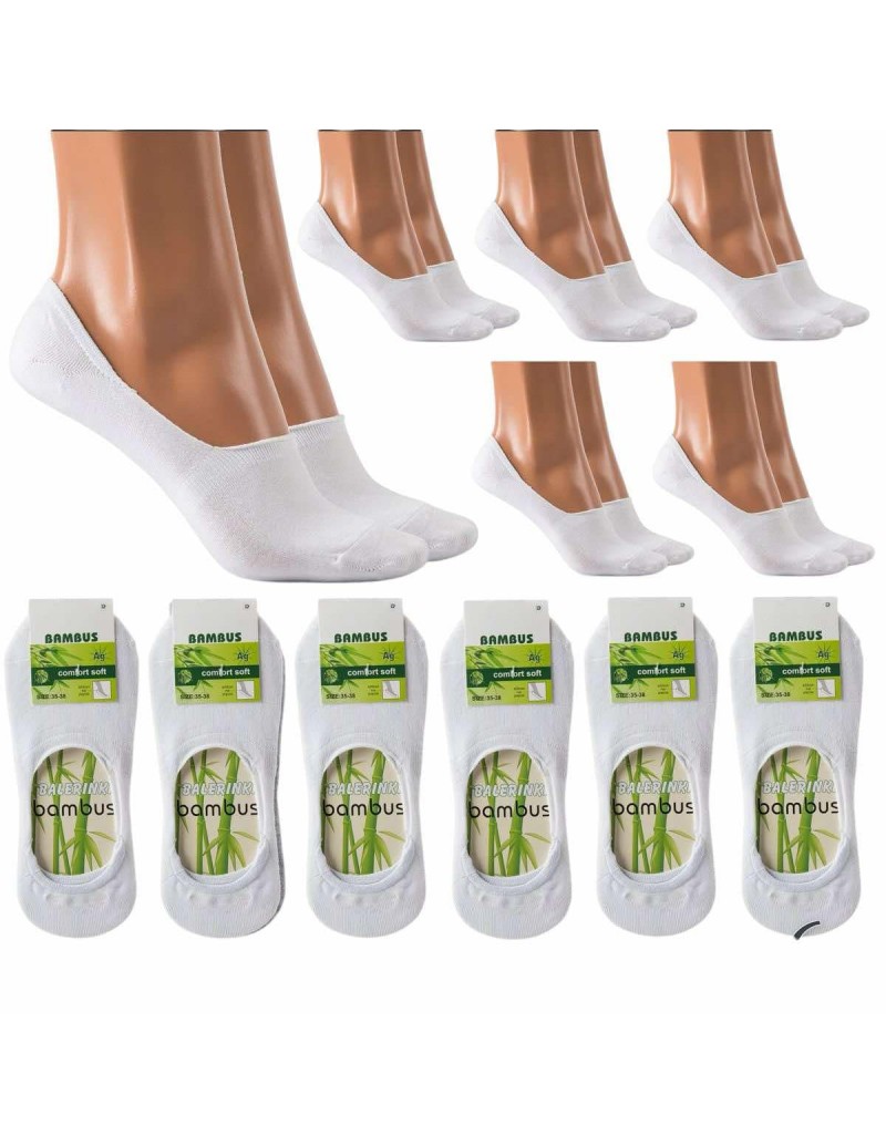 Skarpety Balerinki Damskie DOADIDAS BAMBUSOWE z siliconem no: SK-88