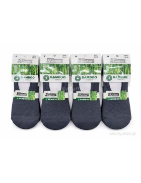 Skarpetki Balerinki Bambusowe z siateczką  i siliconem  no: SK-90mix