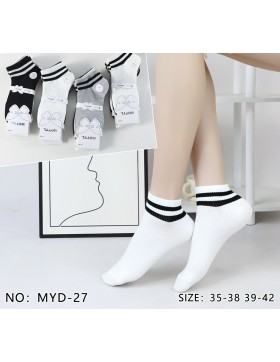 Stopki Damskie Bawełniane Rozmiar 35-42 MYD-27