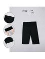 Leginsy damskie Kolarki Prążkowane z wysokim stanem S-XL PW502