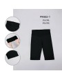 Leginsy Kolarki Prążkowane z wysokim stanem 3XL-5XL PW502-1