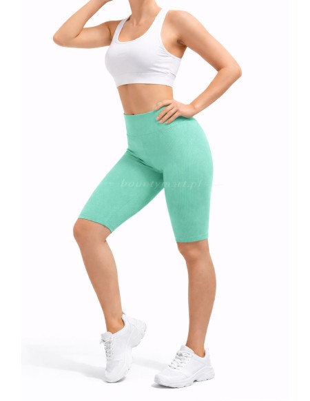 Leginsy Kolarki Prążkowane z Bambusem S-XL PW503
