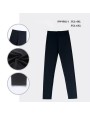 Legginsy damskie prążkowane bambusowe 3XL-6XL PW9502-1