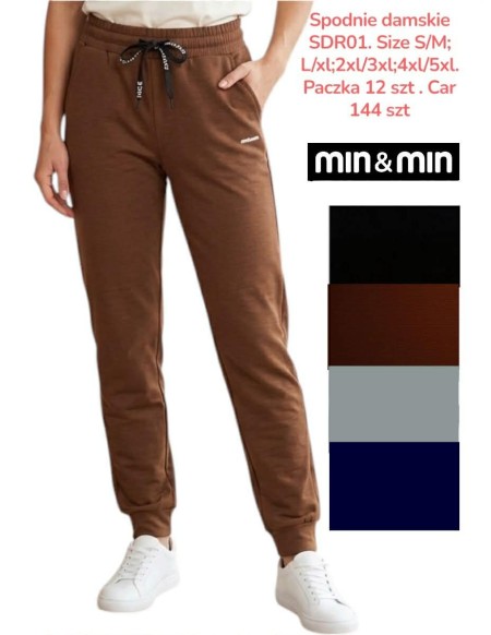 Spodnie Damskie Jogger S-5XL 2XL-6XL SDR01